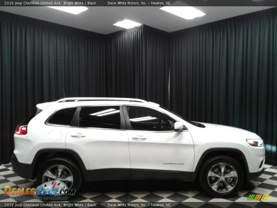 2019 Jeep Cherokee Limited 4x4 Bright White / Black Photo #5
