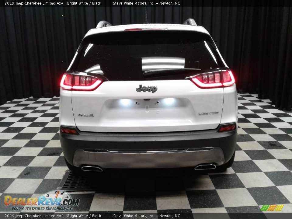 2019 Jeep Cherokee Limited 4x4 Bright White / Black Photo #7