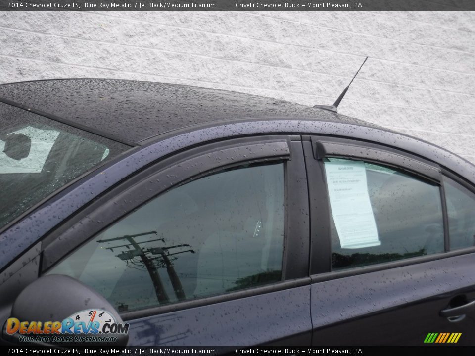 2014 Chevrolet Cruze LS Blue Ray Metallic / Jet Black/Medium Titanium Photo #4