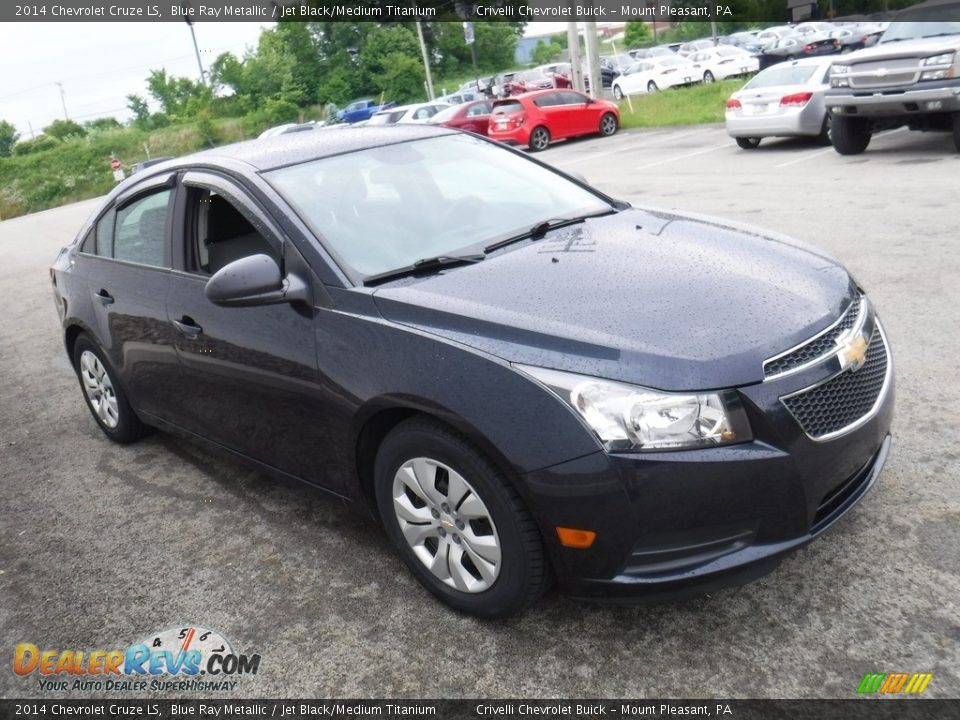 2014 Chevrolet Cruze LS Blue Ray Metallic / Jet Black/Medium Titanium Photo #6