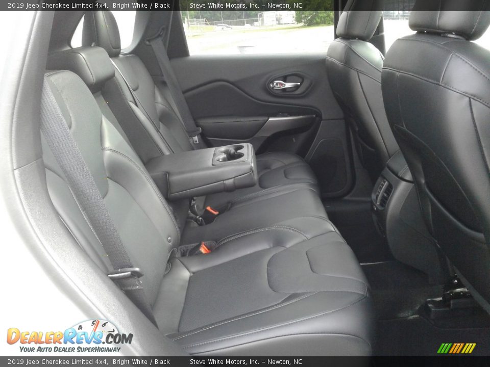 2019 Jeep Cherokee Limited 4x4 Bright White / Black Photo #14