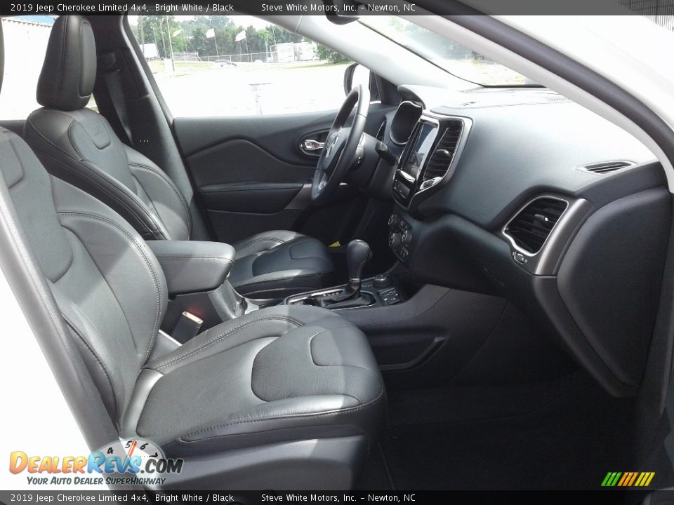 2019 Jeep Cherokee Limited 4x4 Bright White / Black Photo #15