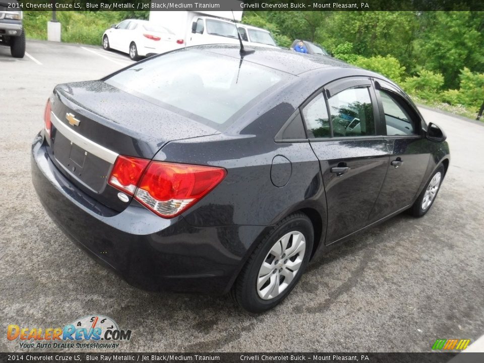 2014 Chevrolet Cruze LS Blue Ray Metallic / Jet Black/Medium Titanium Photo #8