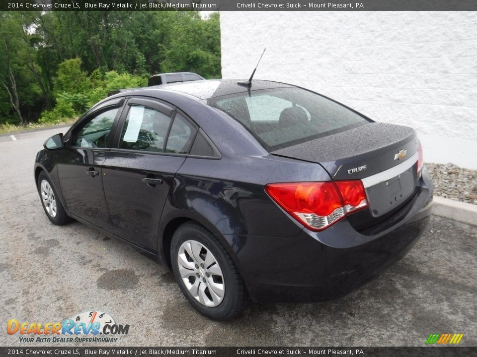2014 Chevrolet Cruze LS Blue Ray Metallic / Jet Black/Medium Titanium Photo #10