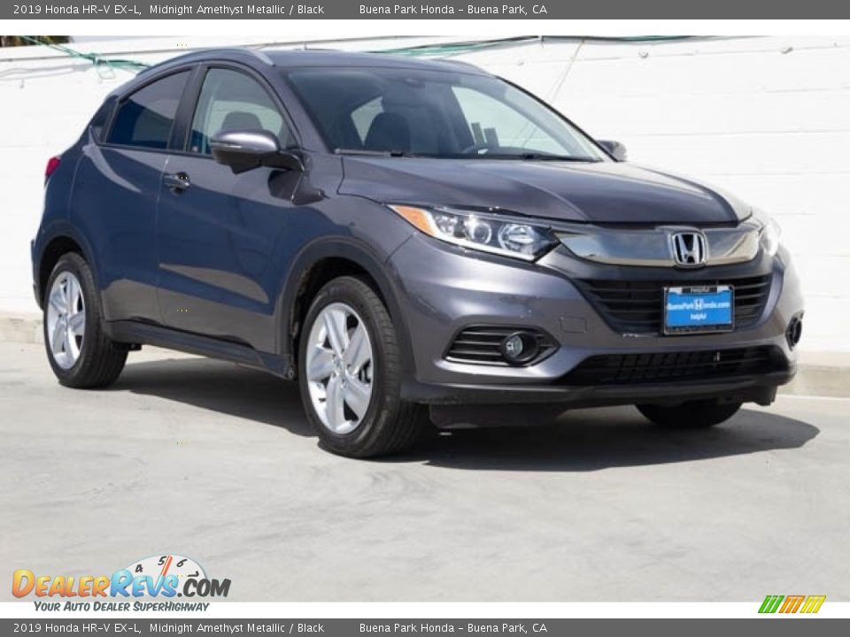 Front 3/4 View of 2019 Honda HR-V EX-L Photo #1