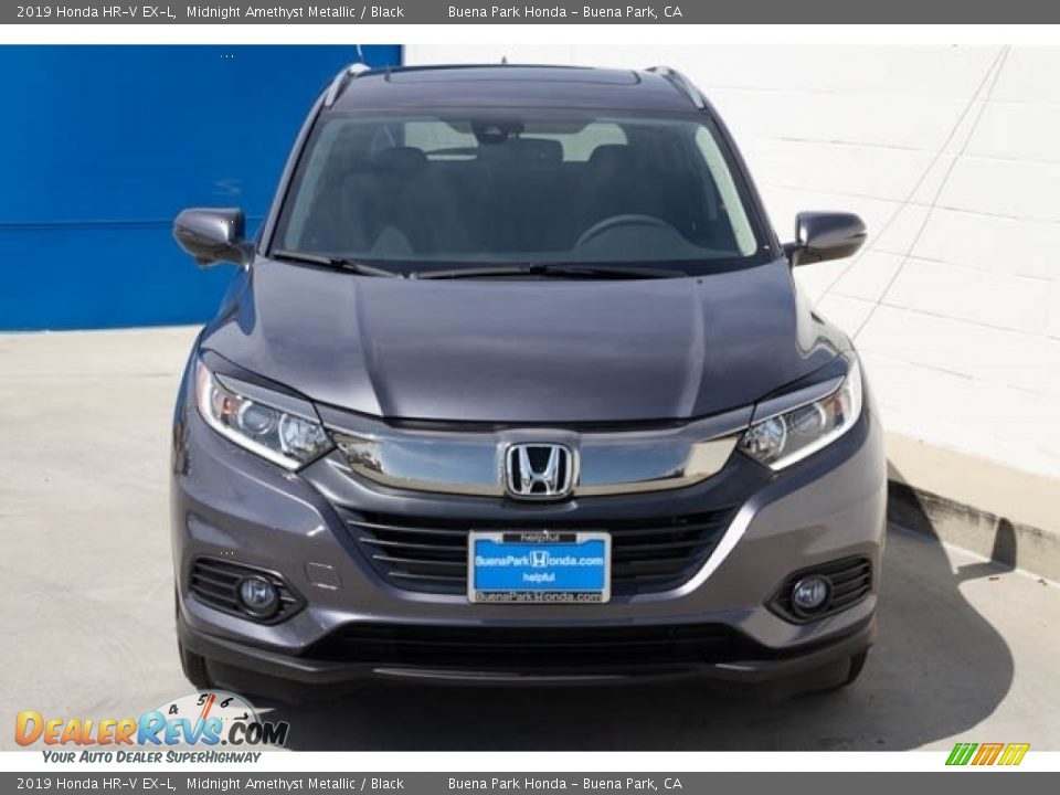 2019 Honda HR-V EX-L Midnight Amethyst Metallic / Black Photo #3