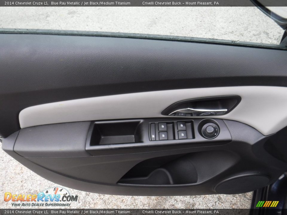 2014 Chevrolet Cruze LS Blue Ray Metallic / Jet Black/Medium Titanium Photo #12