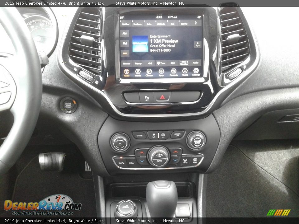 2019 Jeep Cherokee Limited 4x4 Bright White / Black Photo #20