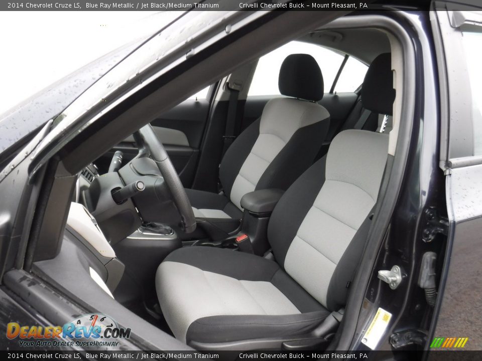 2014 Chevrolet Cruze LS Blue Ray Metallic / Jet Black/Medium Titanium Photo #14