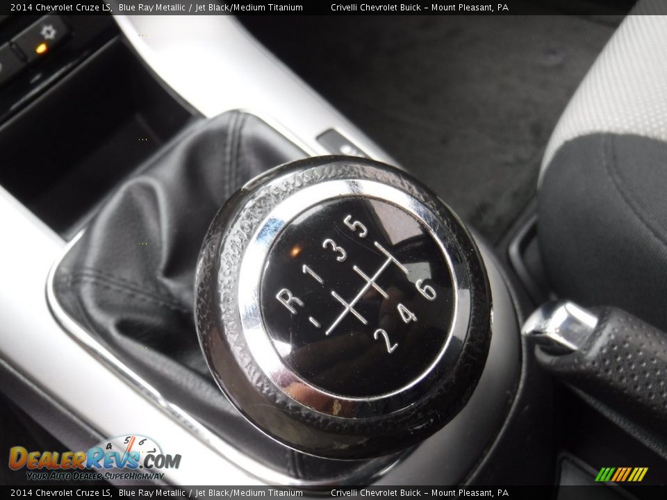 2014 Chevrolet Cruze LS Blue Ray Metallic / Jet Black/Medium Titanium Photo #15