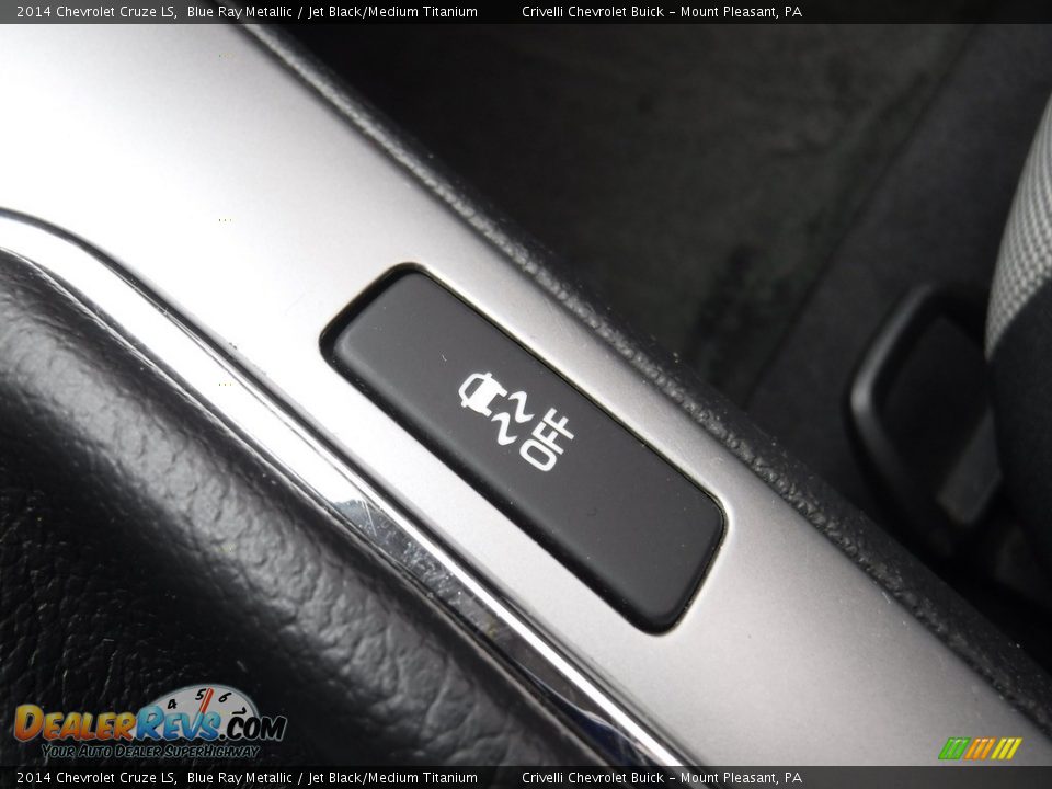 2014 Chevrolet Cruze LS Blue Ray Metallic / Jet Black/Medium Titanium Photo #16