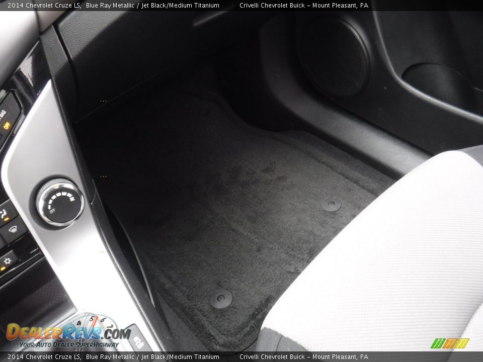 2014 Chevrolet Cruze LS Blue Ray Metallic / Jet Black/Medium Titanium Photo #21