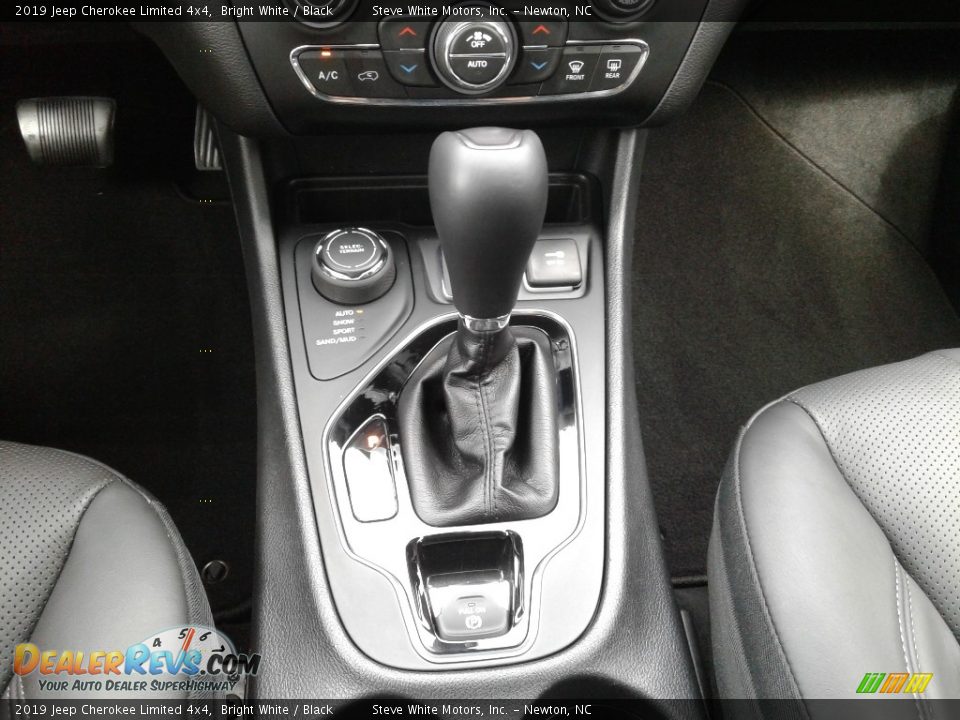 2019 Jeep Cherokee Limited 4x4 Bright White / Black Photo #28
