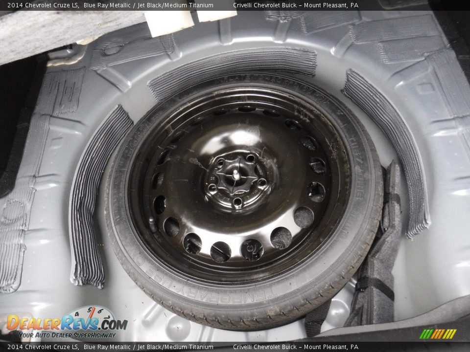 2014 Chevrolet Cruze LS Blue Ray Metallic / Jet Black/Medium Titanium Photo #25