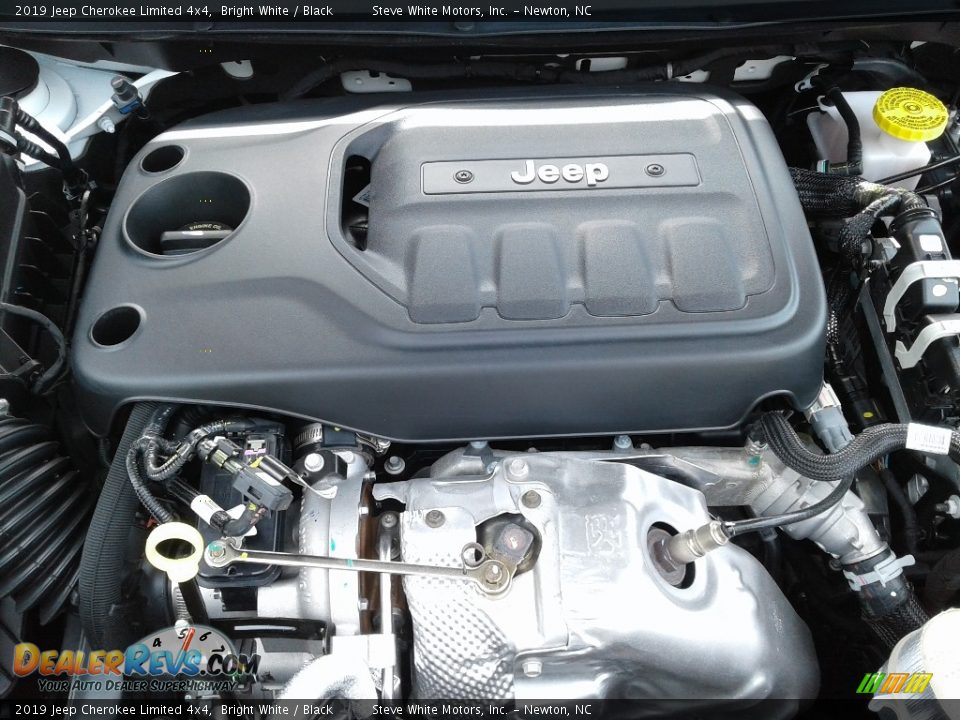 2019 Jeep Cherokee Limited 4x4 Bright White / Black Photo #34