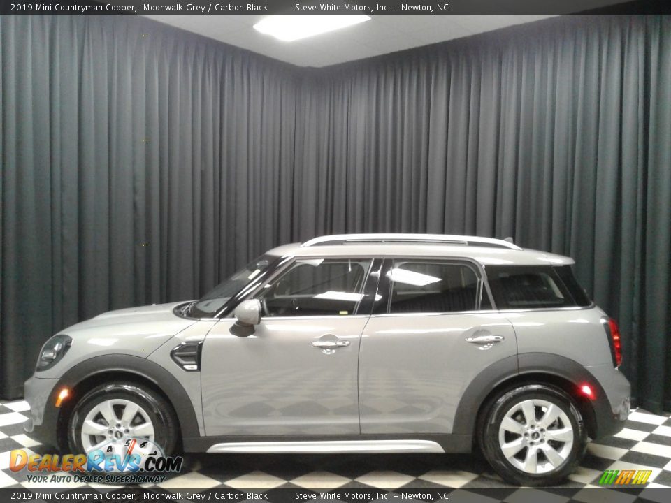 2019 Mini Countryman Cooper Moonwalk Grey / Carbon Black Photo #1