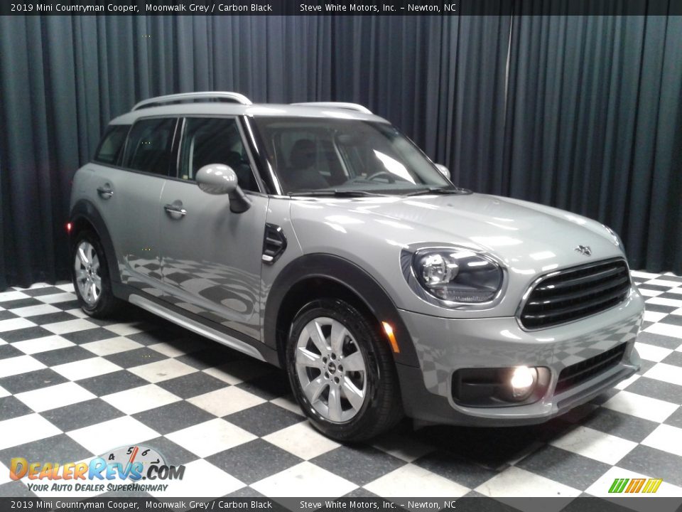 2019 Mini Countryman Cooper Moonwalk Grey / Carbon Black Photo #4