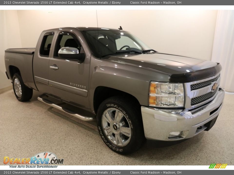2013 Chevrolet Silverado 1500 LT Extended Cab 4x4 Graystone Metallic / Ebony Photo #1