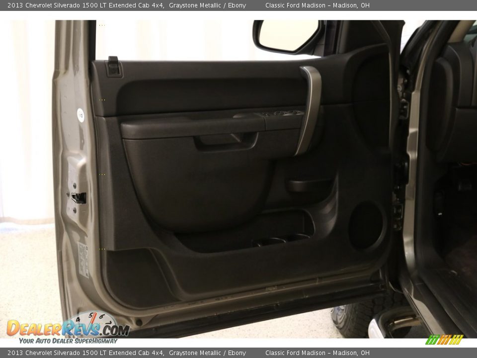 2013 Chevrolet Silverado 1500 LT Extended Cab 4x4 Graystone Metallic / Ebony Photo #4