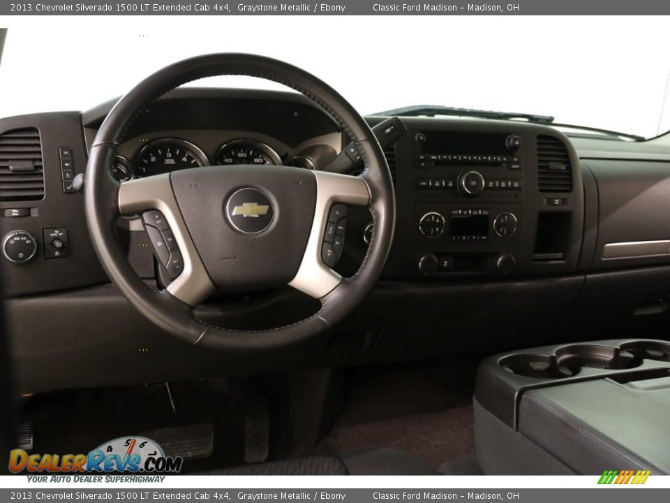 2013 Chevrolet Silverado 1500 LT Extended Cab 4x4 Graystone Metallic / Ebony Photo #6