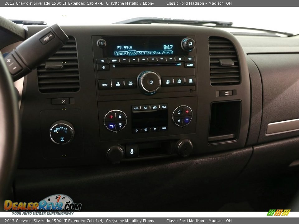 2013 Chevrolet Silverado 1500 LT Extended Cab 4x4 Graystone Metallic / Ebony Photo #9