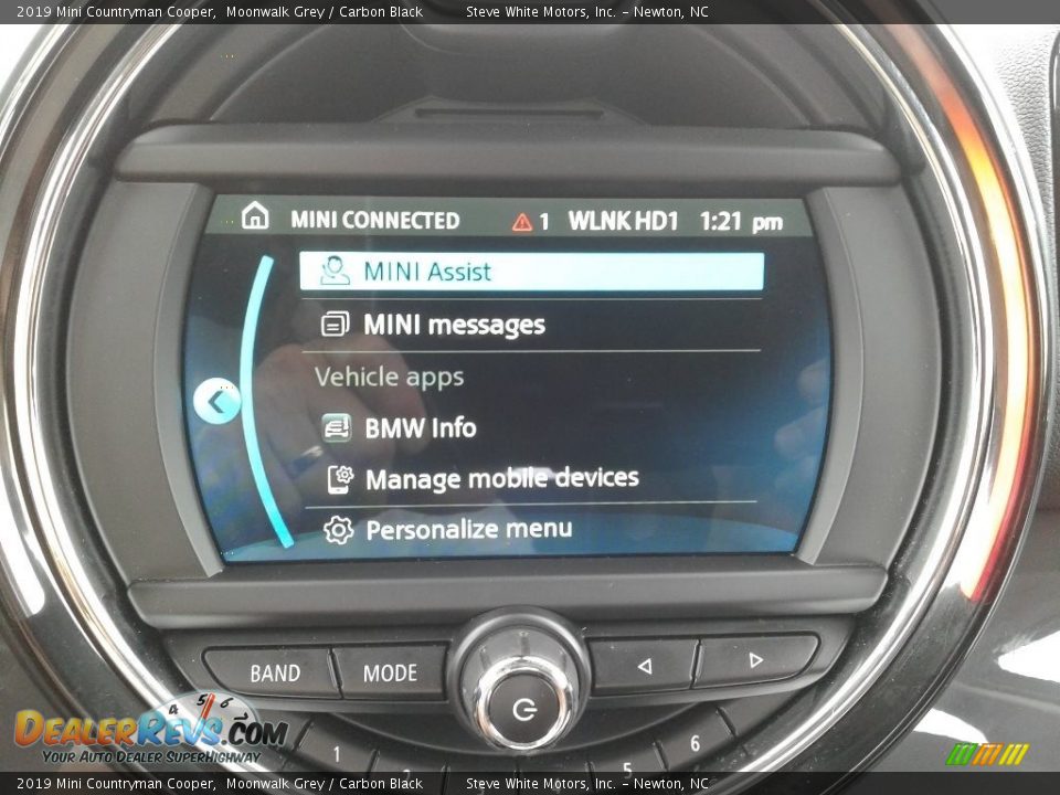 2019 Mini Countryman Cooper Moonwalk Grey / Carbon Black Photo #21