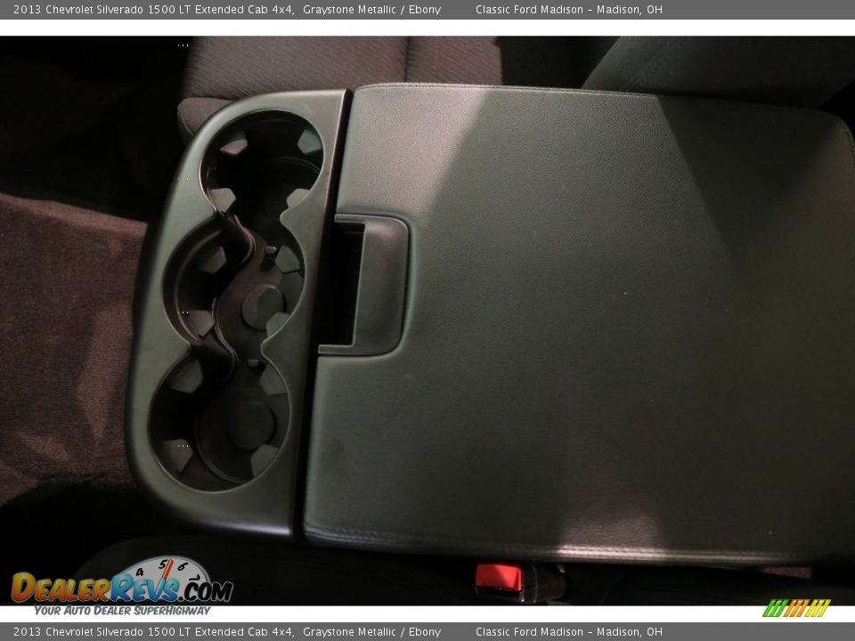 2013 Chevrolet Silverado 1500 LT Extended Cab 4x4 Graystone Metallic / Ebony Photo #10