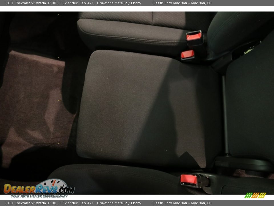 2013 Chevrolet Silverado 1500 LT Extended Cab 4x4 Graystone Metallic / Ebony Photo #11