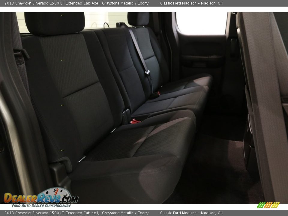 2013 Chevrolet Silverado 1500 LT Extended Cab 4x4 Graystone Metallic / Ebony Photo #14
