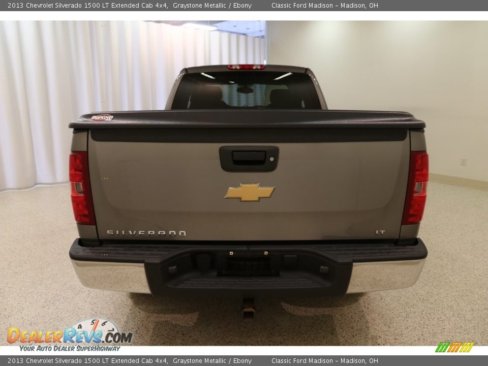 2013 Chevrolet Silverado 1500 LT Extended Cab 4x4 Graystone Metallic / Ebony Photo #16