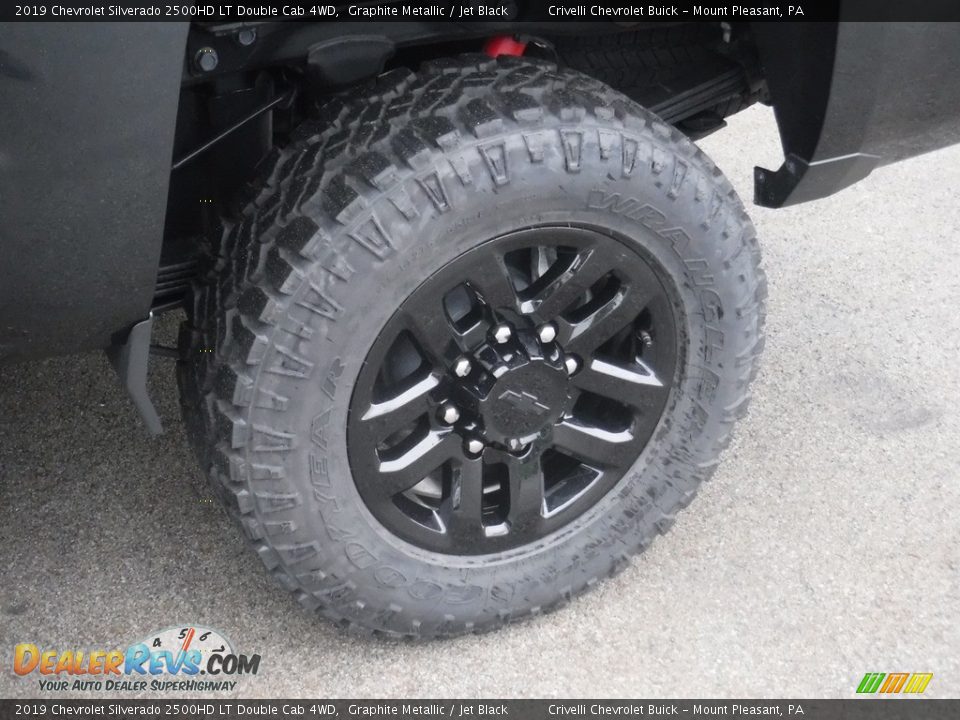 2019 Chevrolet Silverado 2500HD LT Double Cab 4WD Graphite Metallic / Jet Black Photo #6
