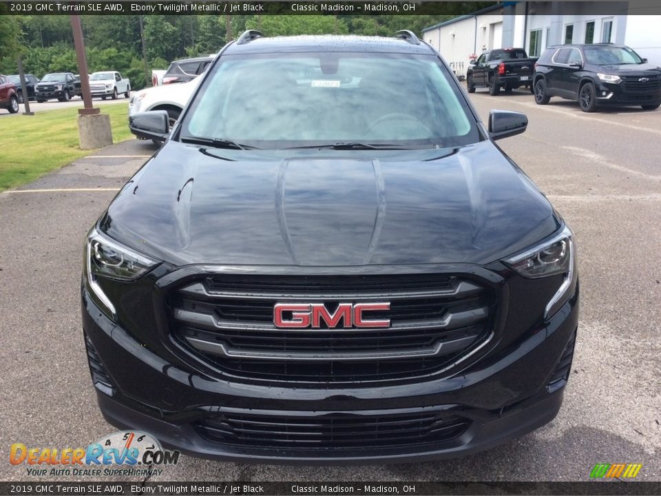 2019 GMC Terrain SLE AWD Ebony Twilight Metallic / Jet Black Photo #2