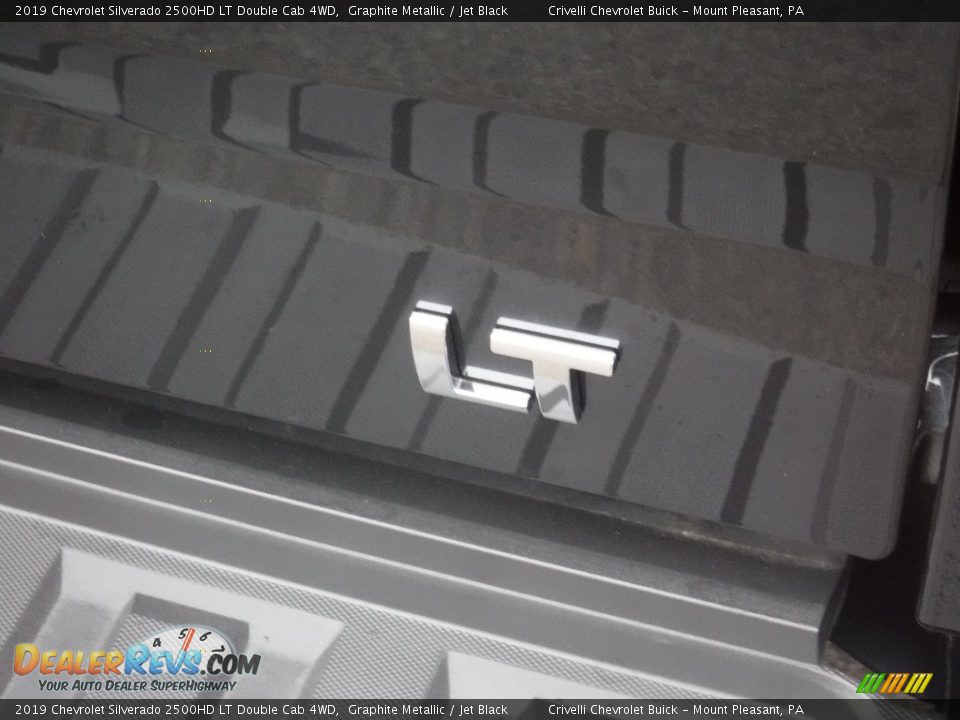 2019 Chevrolet Silverado 2500HD LT Double Cab 4WD Graphite Metallic / Jet Black Photo #11