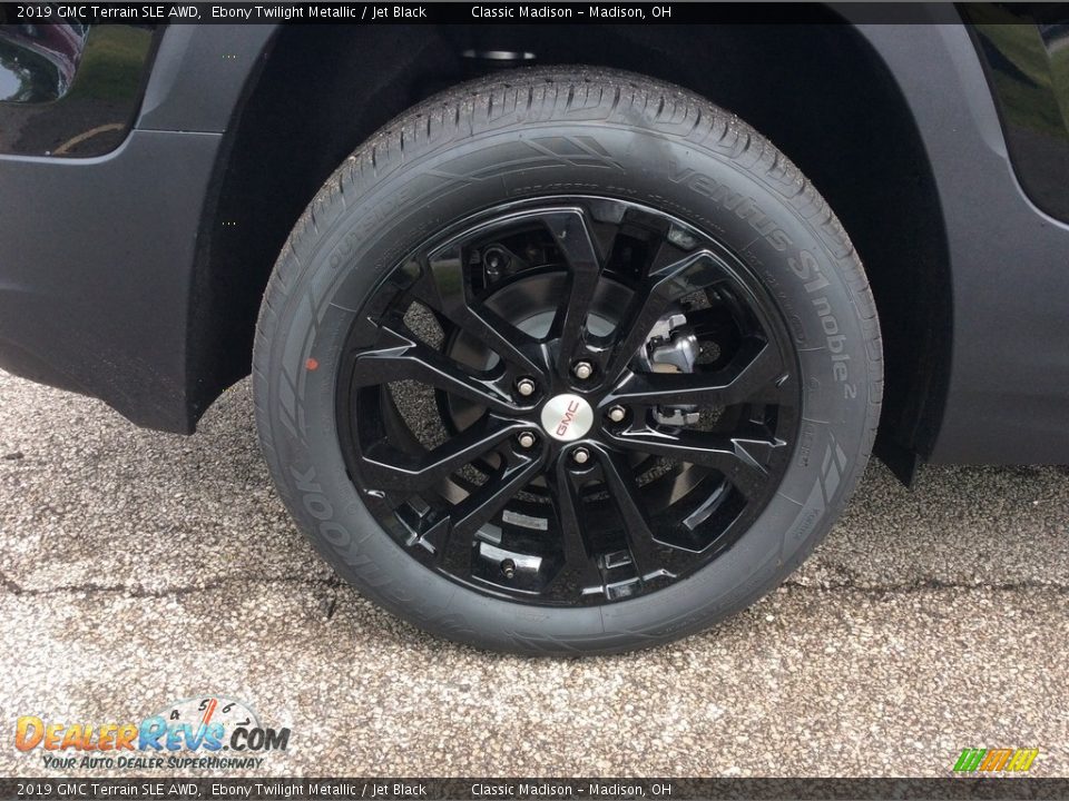 2019 GMC Terrain SLE AWD Ebony Twilight Metallic / Jet Black Photo #7