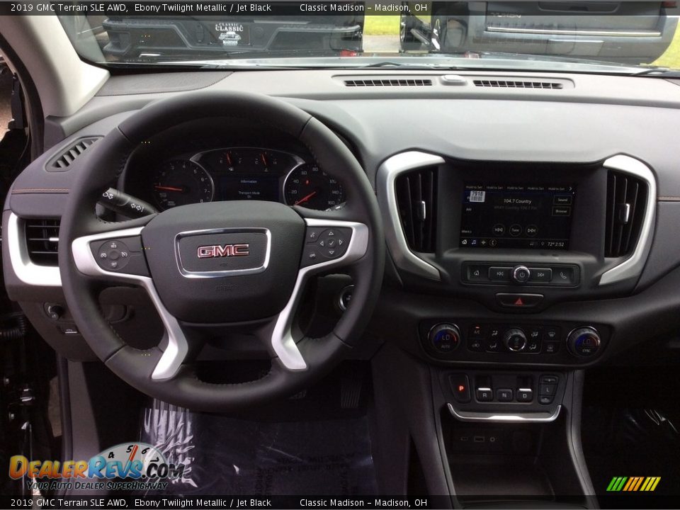 2019 GMC Terrain SLE AWD Ebony Twilight Metallic / Jet Black Photo #12