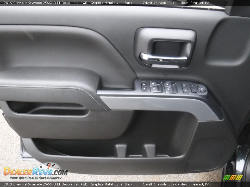 2019 Chevrolet Silverado 2500HD LT Double Cab 4WD Graphite Metallic / Jet Black Photo #21