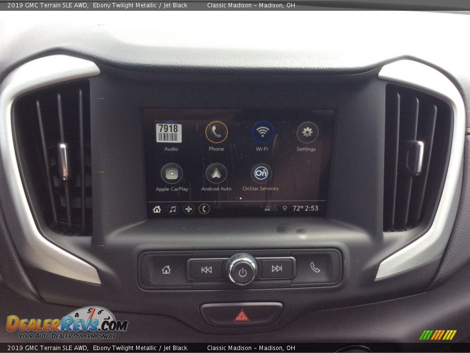 2019 GMC Terrain SLE AWD Ebony Twilight Metallic / Jet Black Photo #15