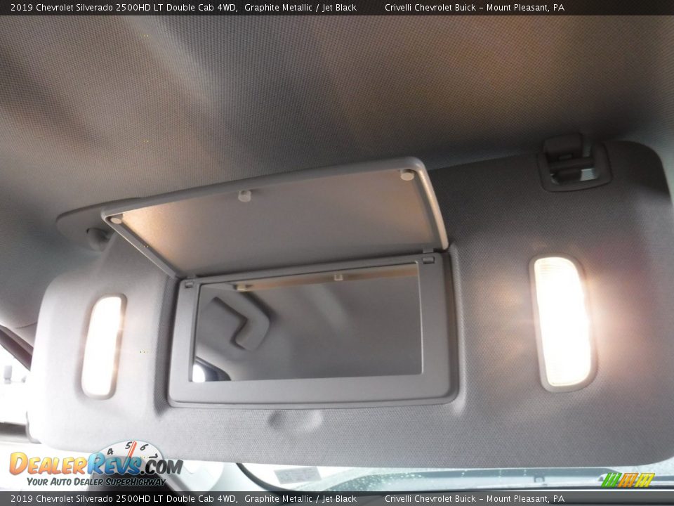 2019 Chevrolet Silverado 2500HD LT Double Cab 4WD Graphite Metallic / Jet Black Photo #30