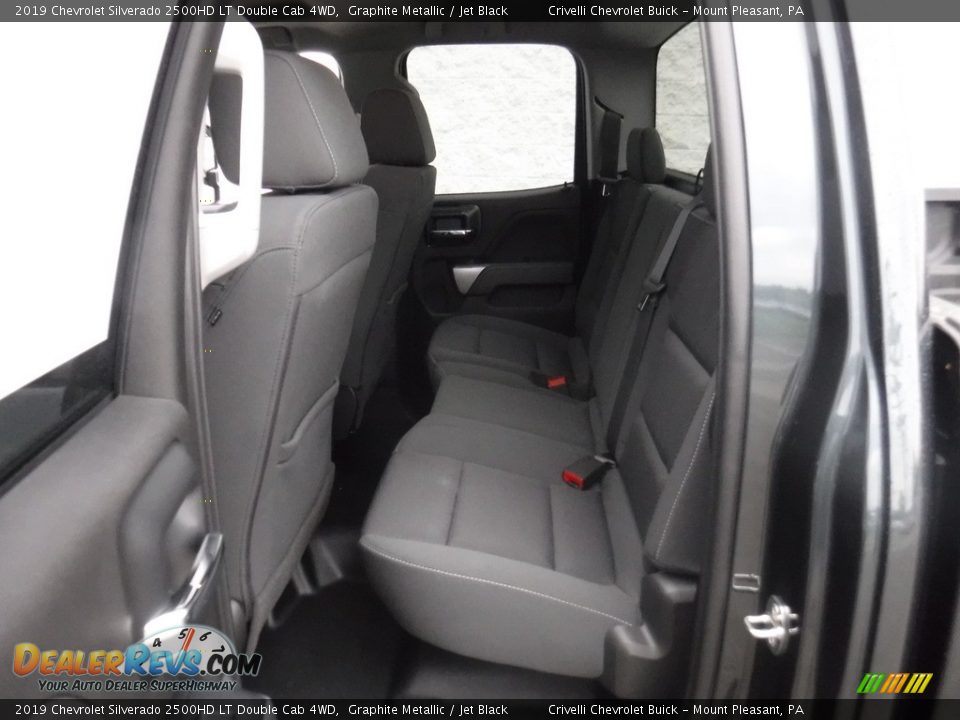 2019 Chevrolet Silverado 2500HD LT Double Cab 4WD Graphite Metallic / Jet Black Photo #31