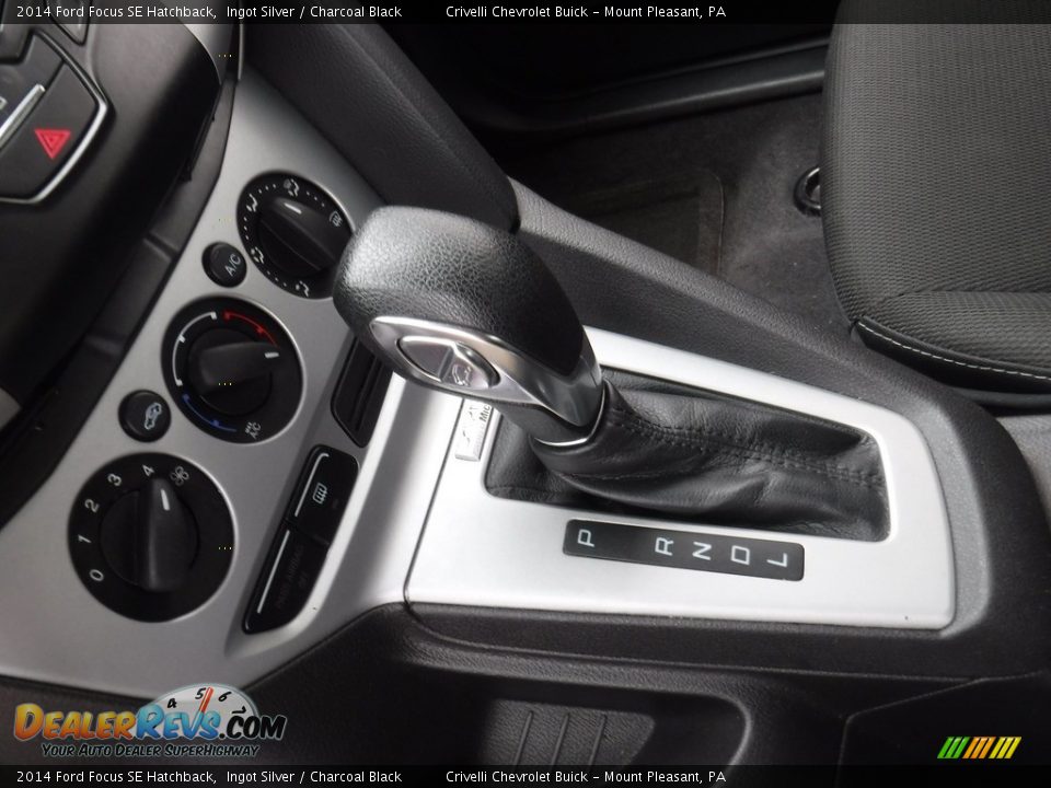 2014 Ford Focus SE Hatchback Ingot Silver / Charcoal Black Photo #15