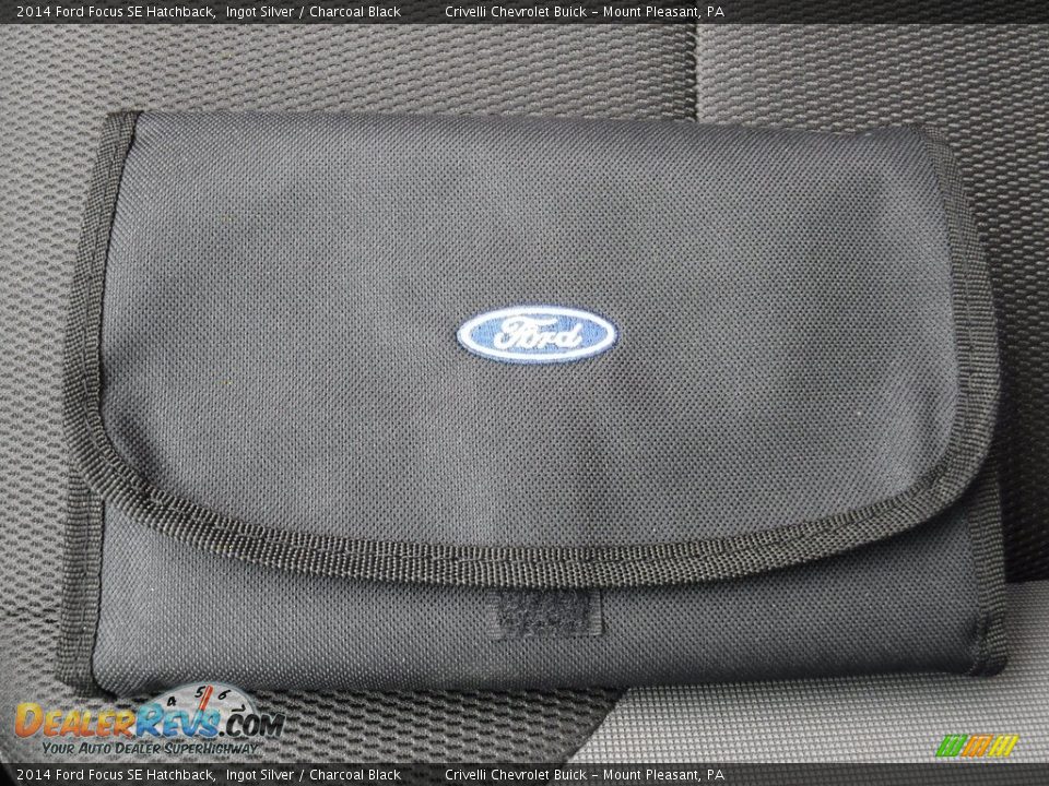 2014 Ford Focus SE Hatchback Ingot Silver / Charcoal Black Photo #25
