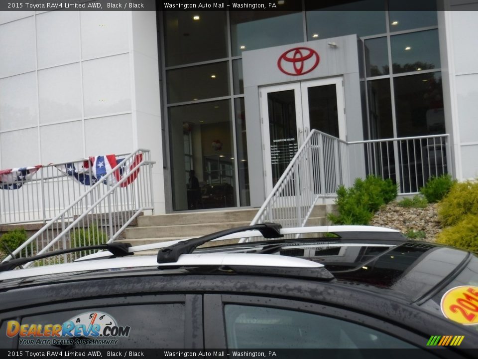 2015 Toyota RAV4 Limited AWD Black / Black Photo #4
