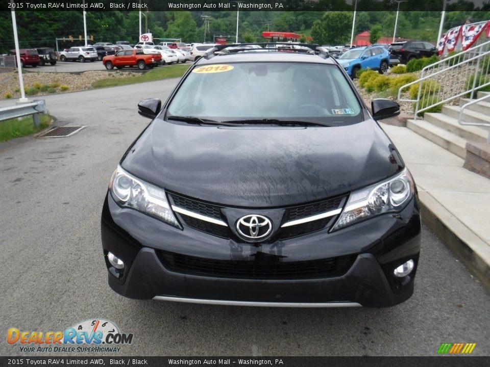 2015 Toyota RAV4 Limited AWD Black / Black Photo #5