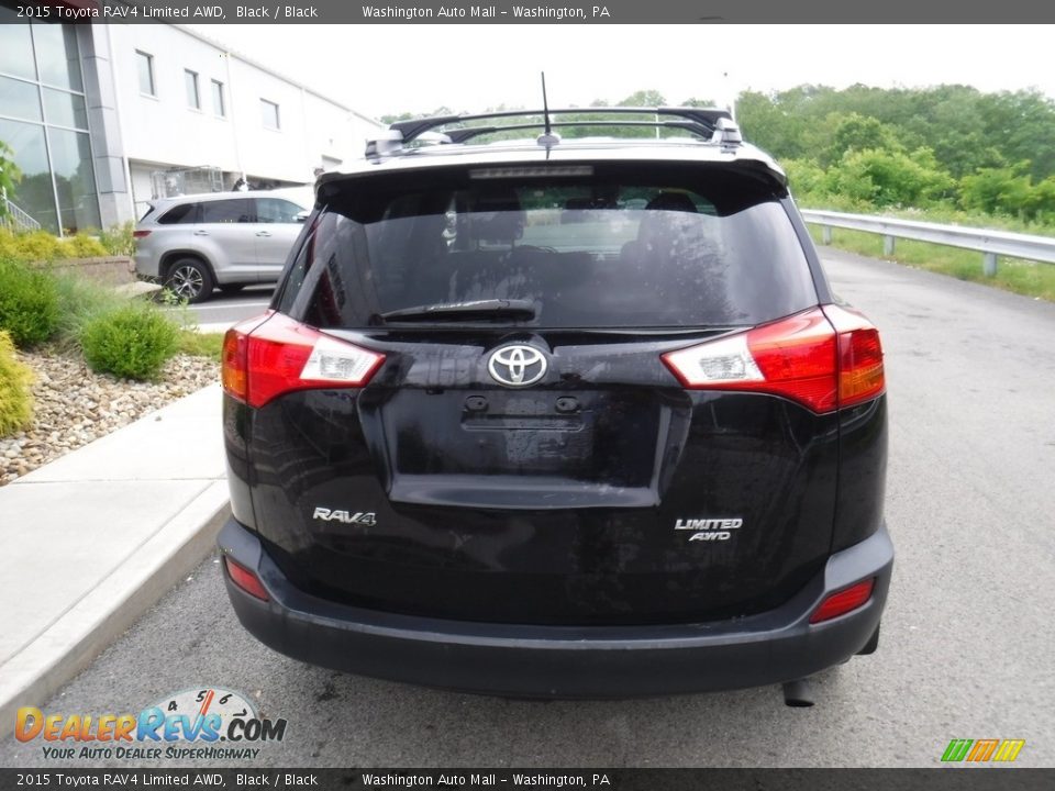 2015 Toyota RAV4 Limited AWD Black / Black Photo #8