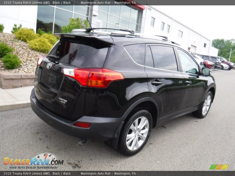 2015 Toyota RAV4 Limited AWD Black / Black Photo #9