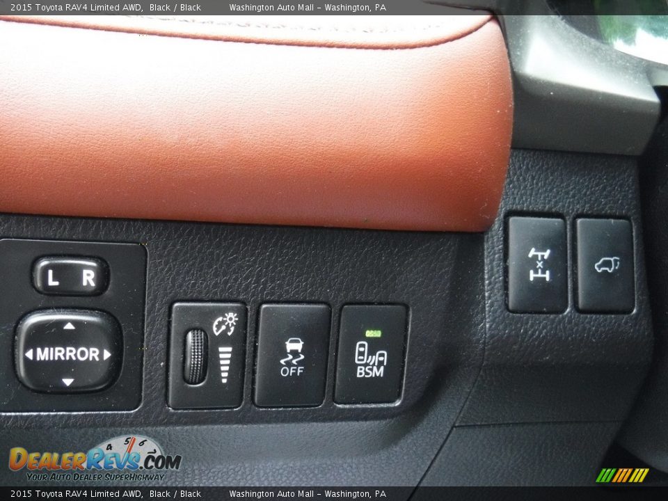 2015 Toyota RAV4 Limited AWD Black / Black Photo #13