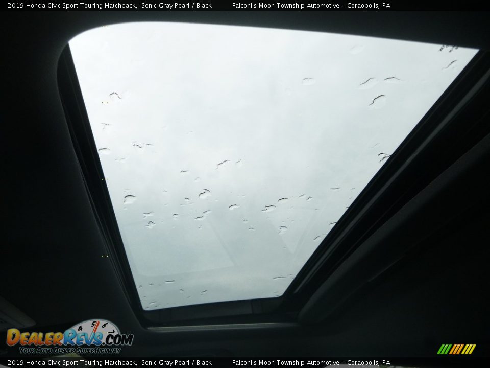 2019 Honda Civic Sport Touring Hatchback Sonic Gray Pearl / Black Photo #13