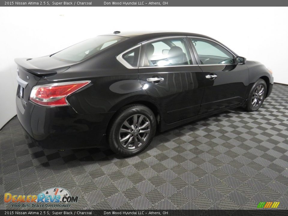 2015 Nissan Altima 2.5 S Super Black / Charcoal Photo #13