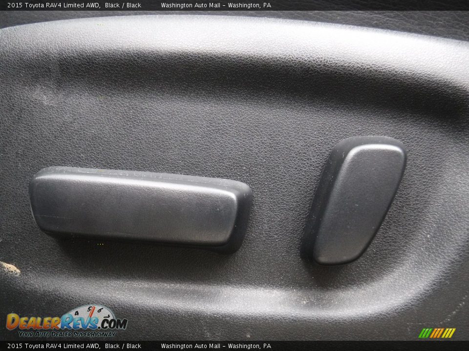 2015 Toyota RAV4 Limited AWD Black / Black Photo #17