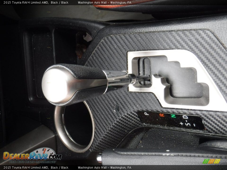 2015 Toyota RAV4 Limited AWD Black / Black Photo #21